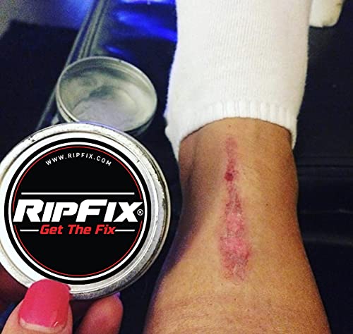 RipFix Hand Repair Cream and Callus Treatment for Cracked or Ripped Hands - 0.3 oz Travel Size Tin - 3 Pack